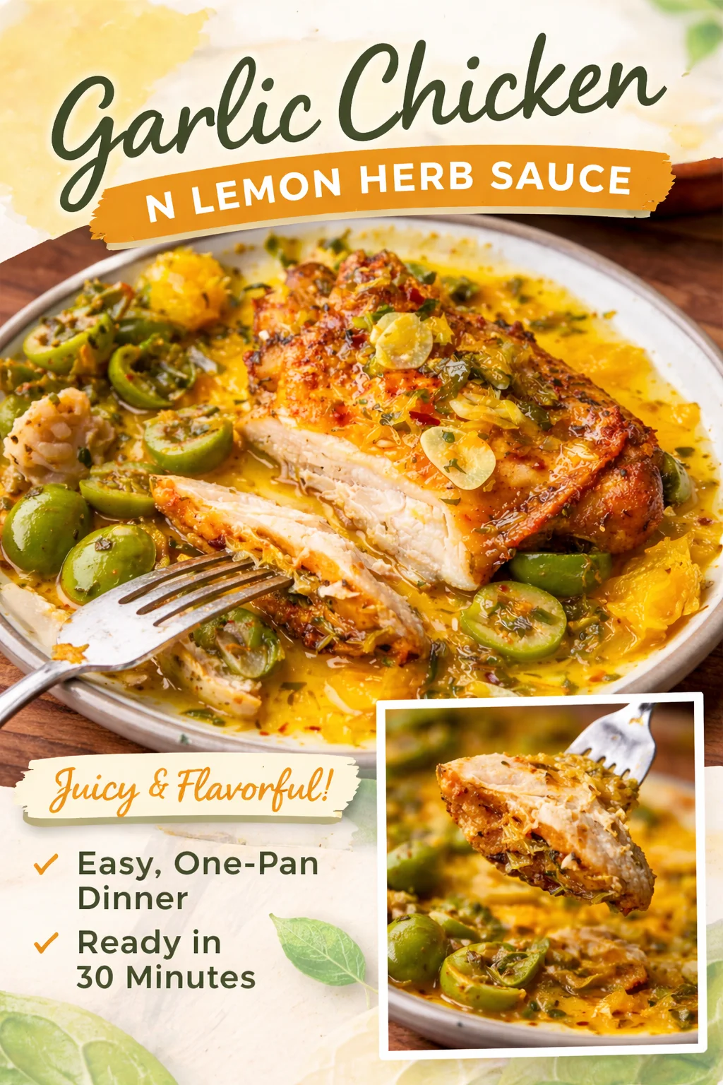 Sizzling Chicken with Warm Olive Salsa: A Flavorful Delight