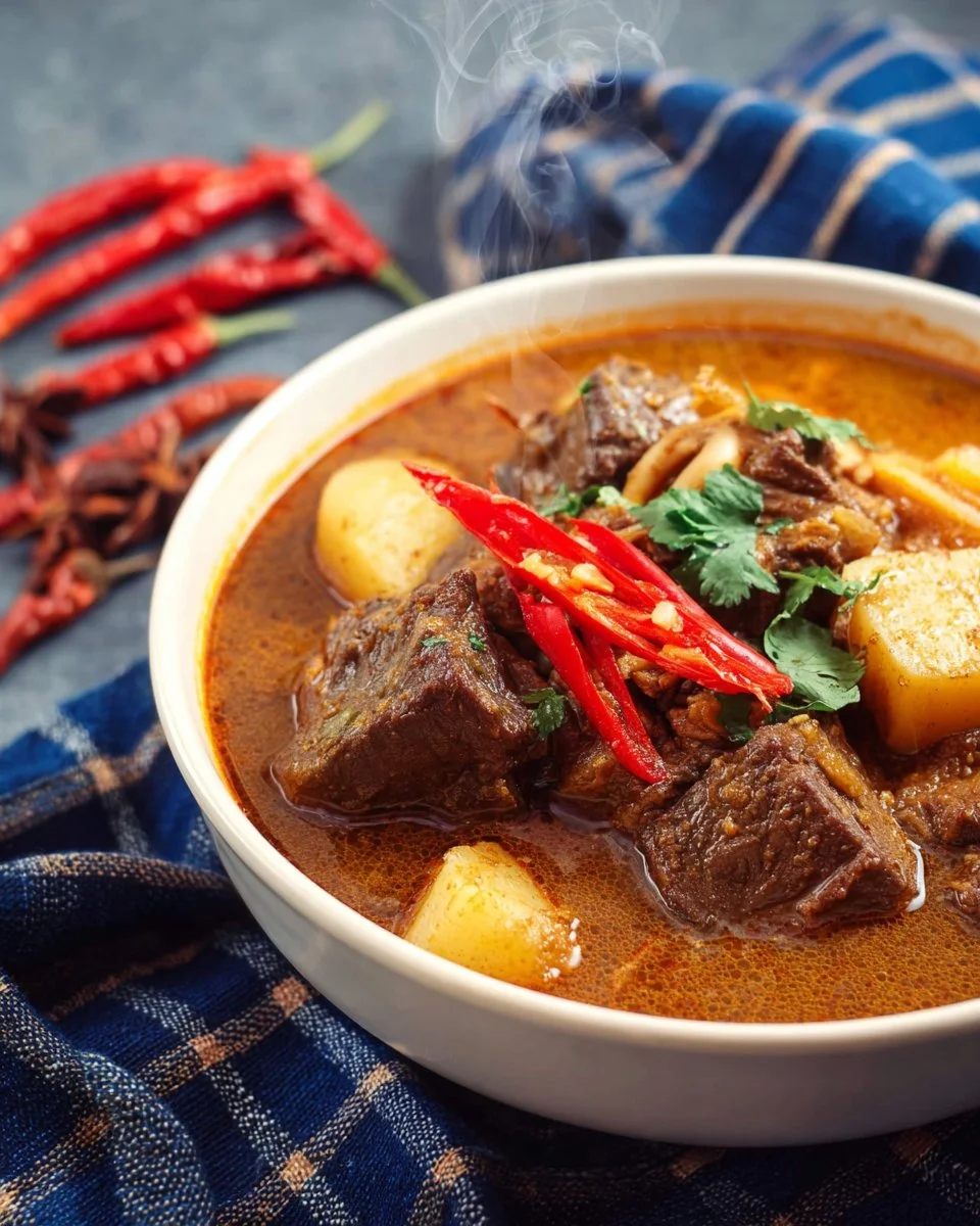 Authentic Thai Beef Massaman Curry