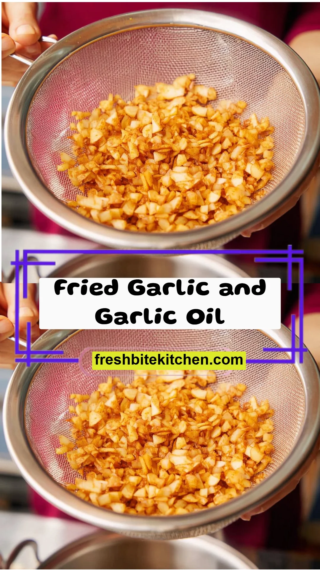 Fried Garlic and Garlic Oil