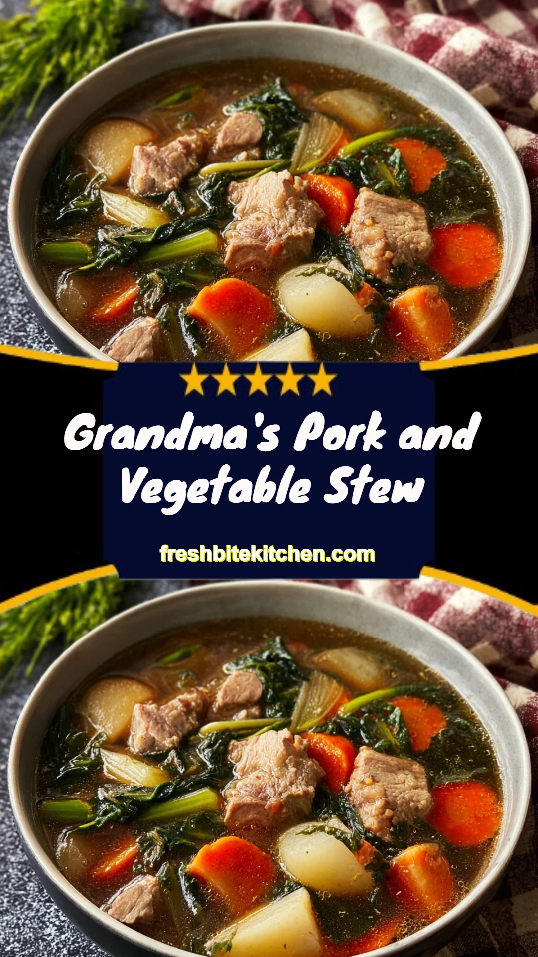 Grandma's Pork and Vegetable Stew