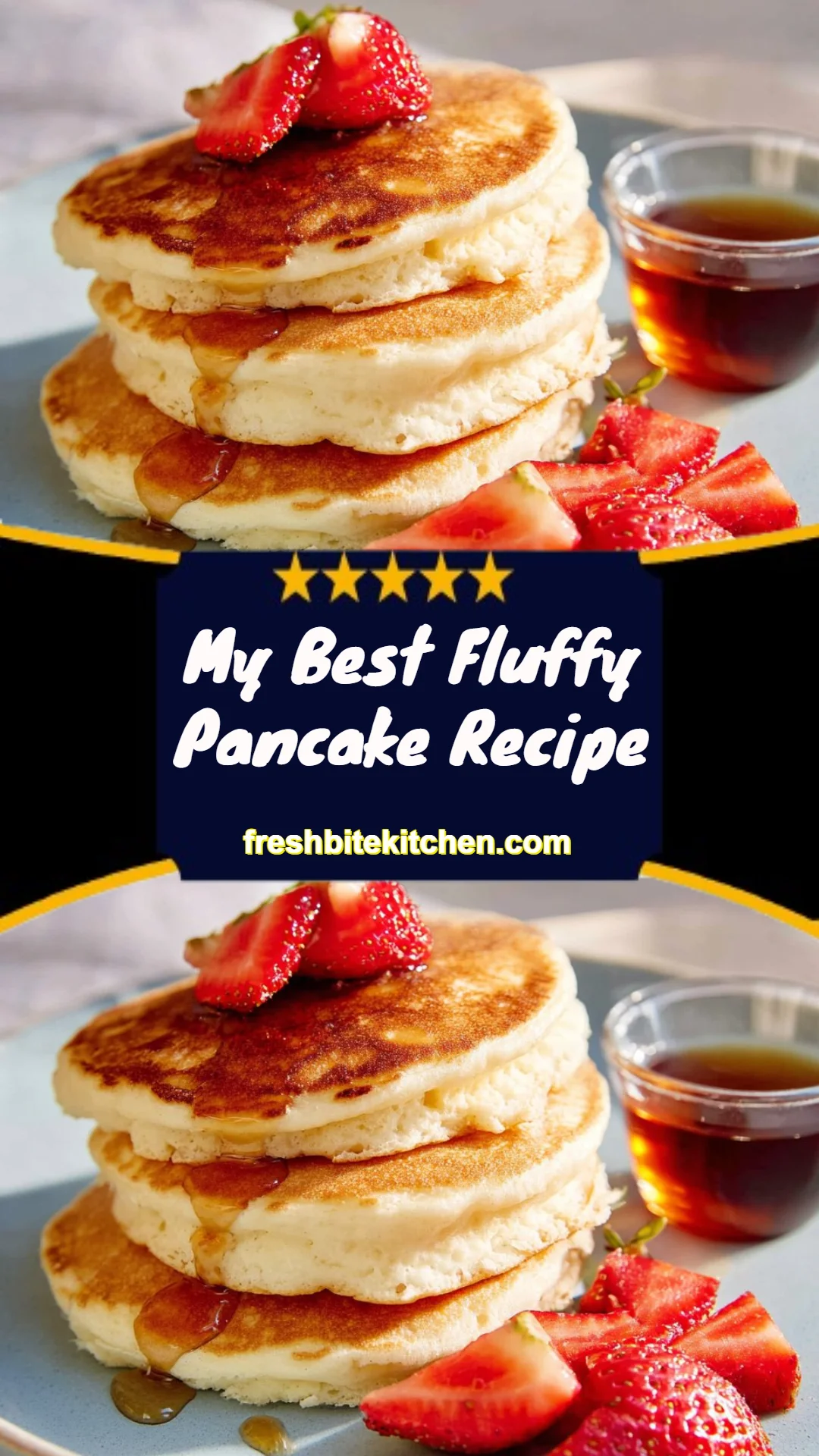 My Best Fluffy Pancake Recipe
