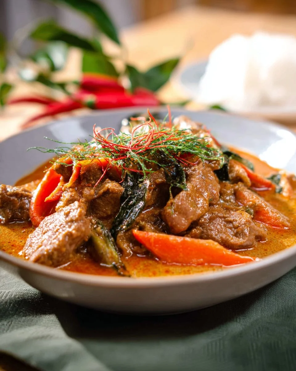Panang Curry Beef