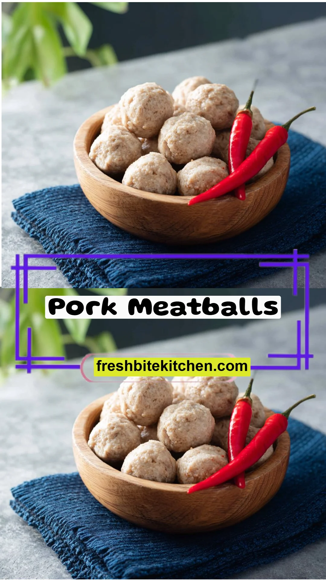 Pork Meatballs