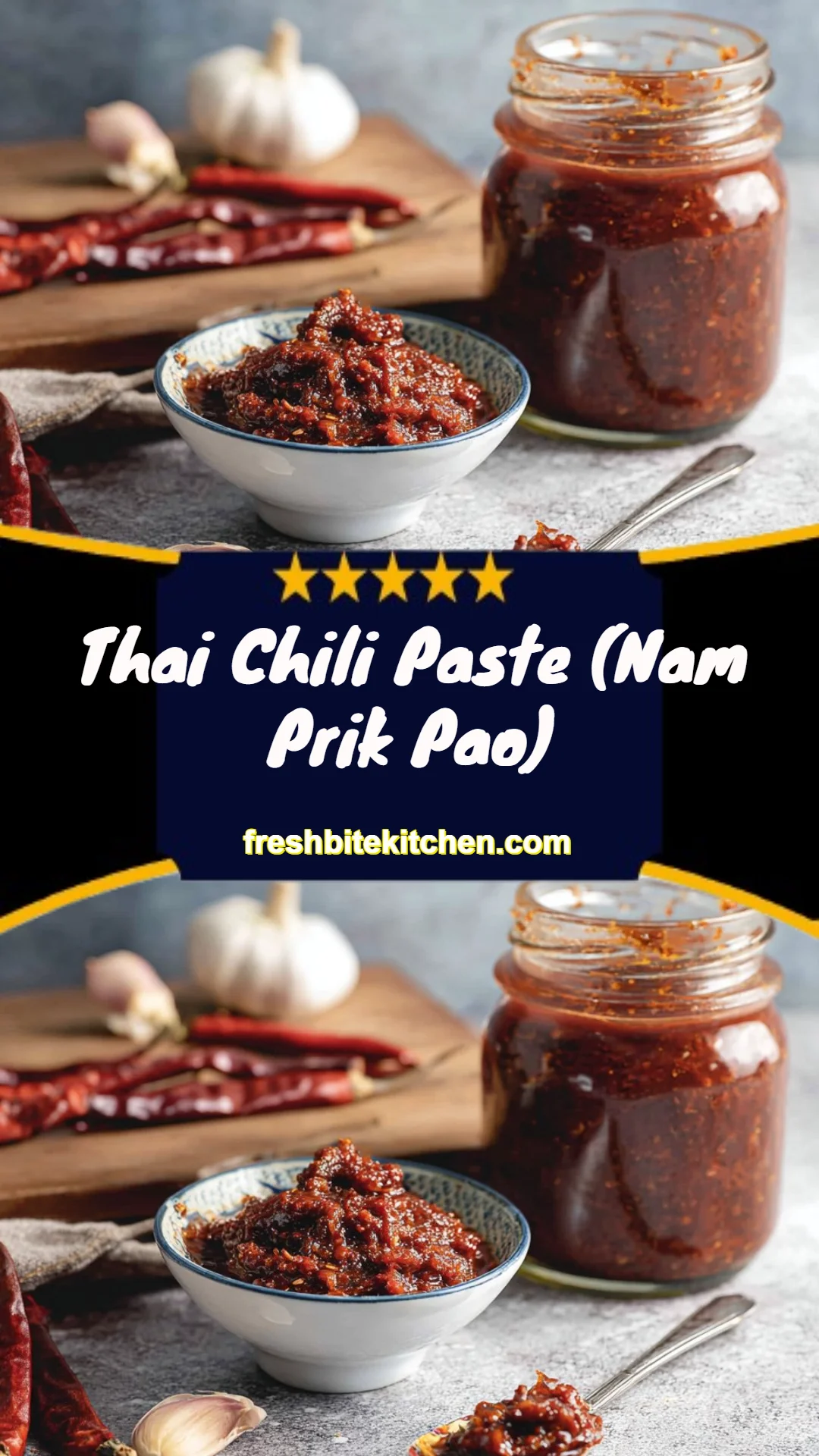 Thai Chili Paste (Nam Prik Pao)