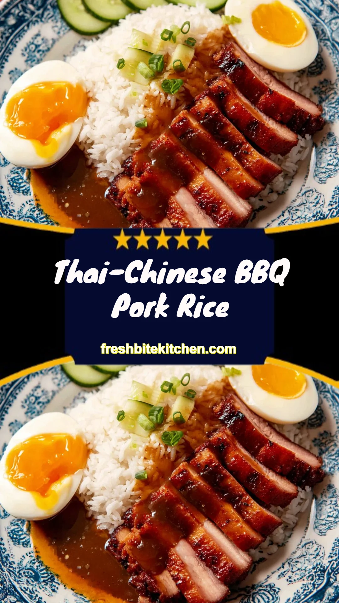 Thai-Chinese BBQ Pork Rice
