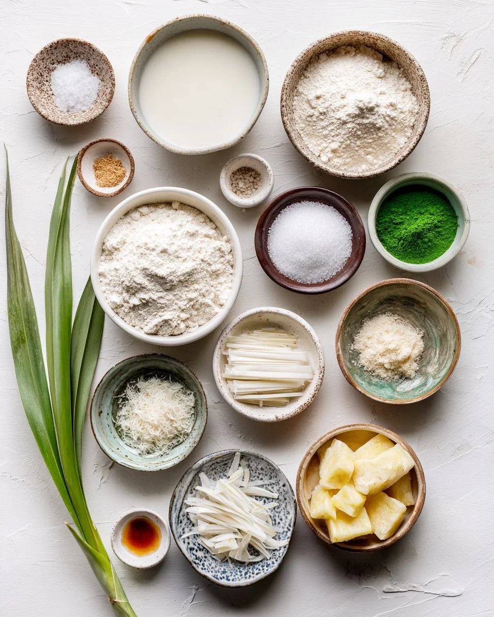 Thai Layered Coconut Pudding (Tako)