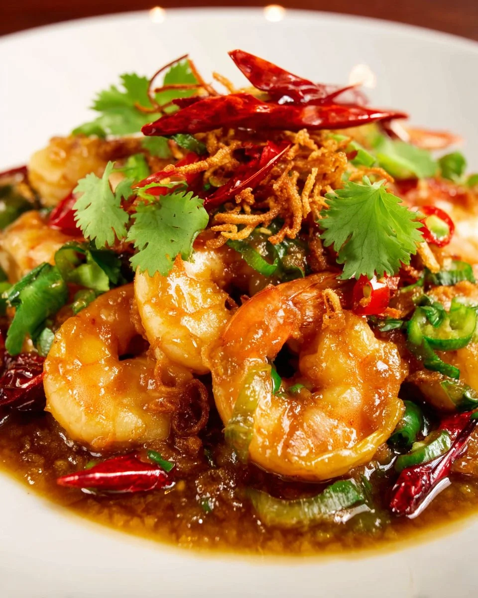 Thai Tamarind Shrimp (Shrimp Stir-fried with Tamarind)