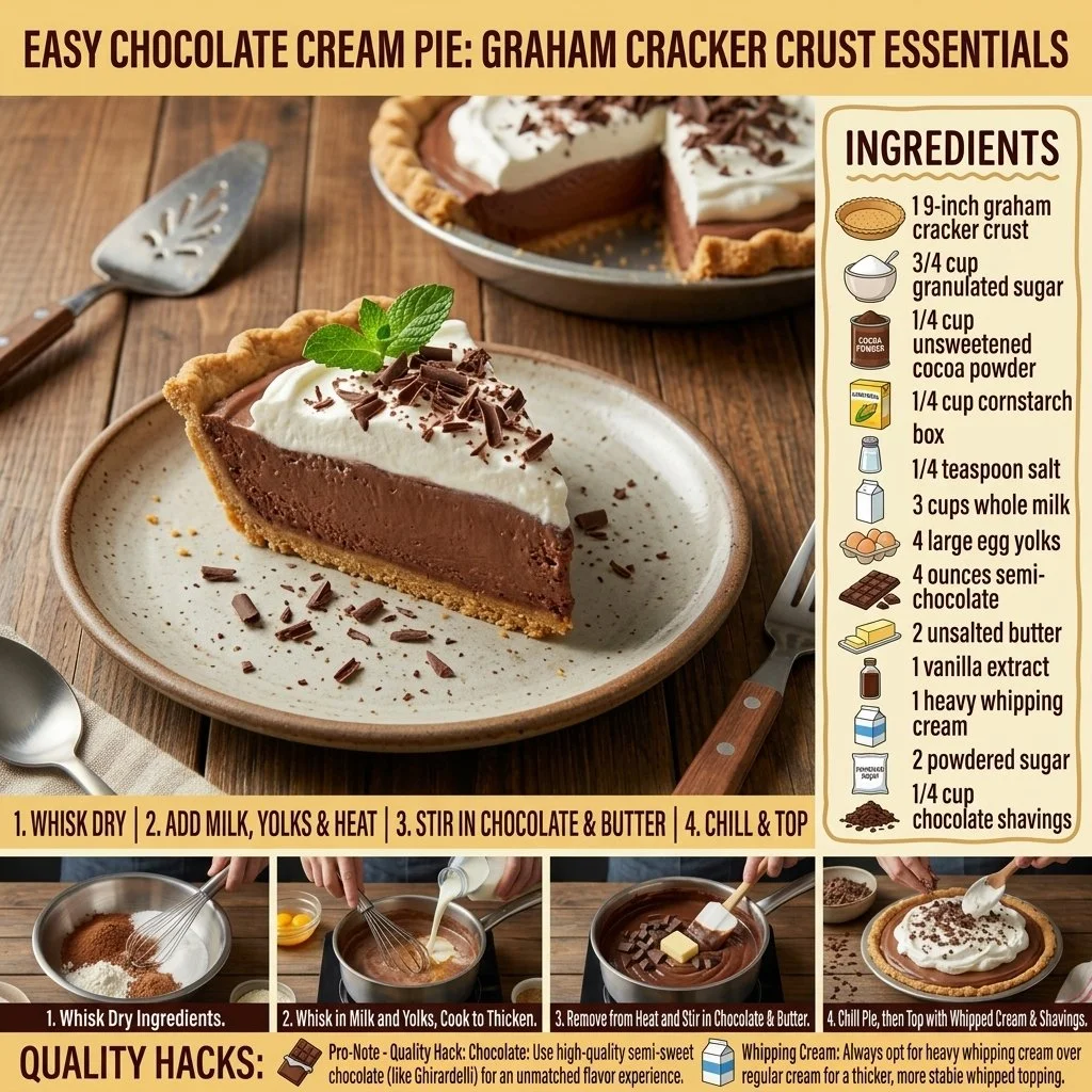 Easy Chocolate Cream Pie