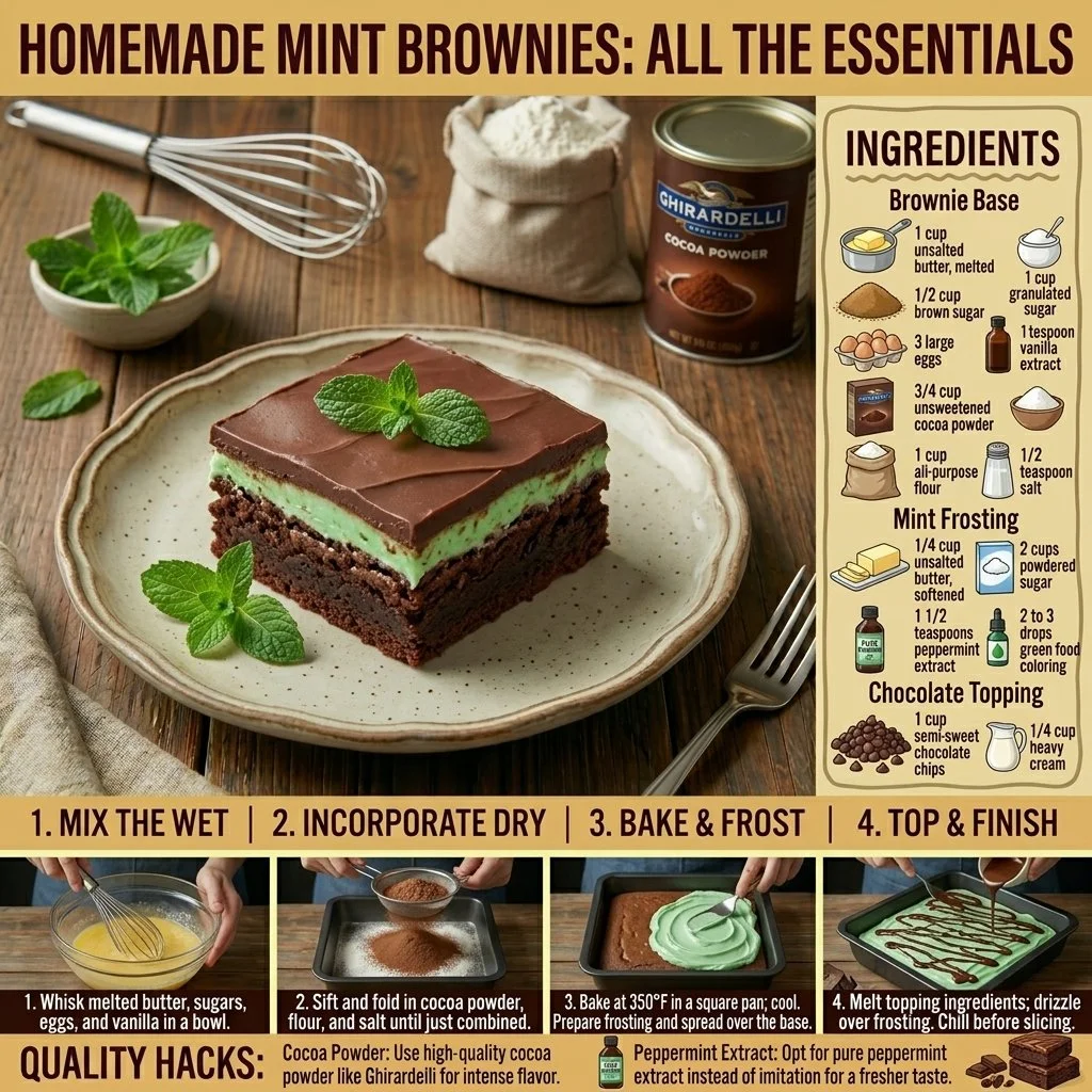 Mint Brownies