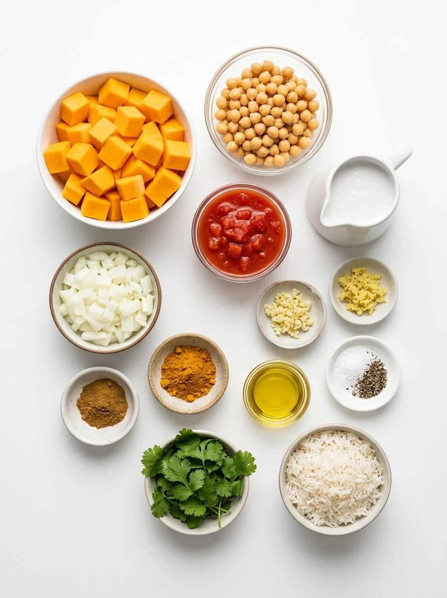 Butternut Squash Chickpea Curry