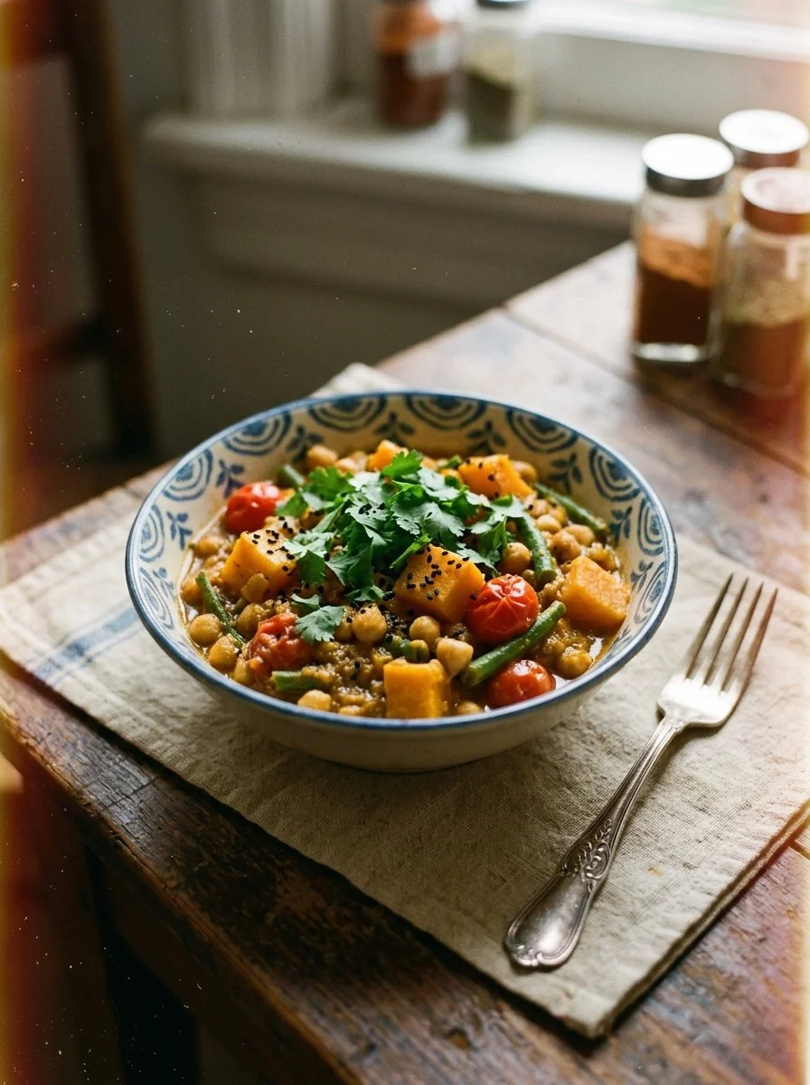 Butternut Squash Chickpea Curry