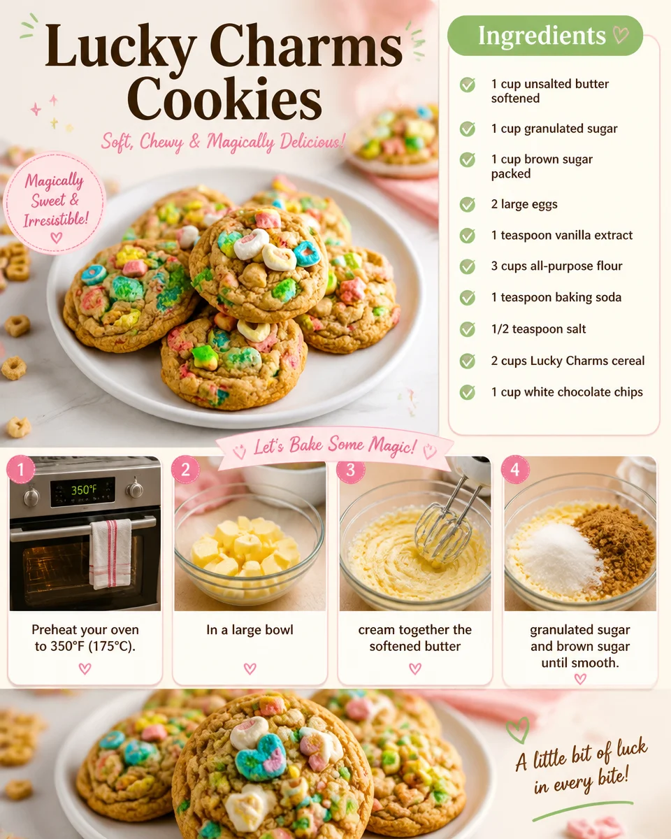 Lucky Charms Cookies