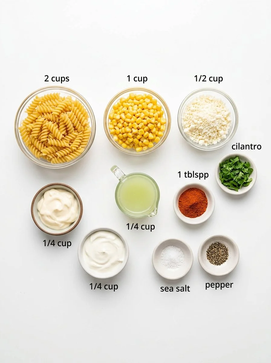 Mexican Street Corn Pasta Salad