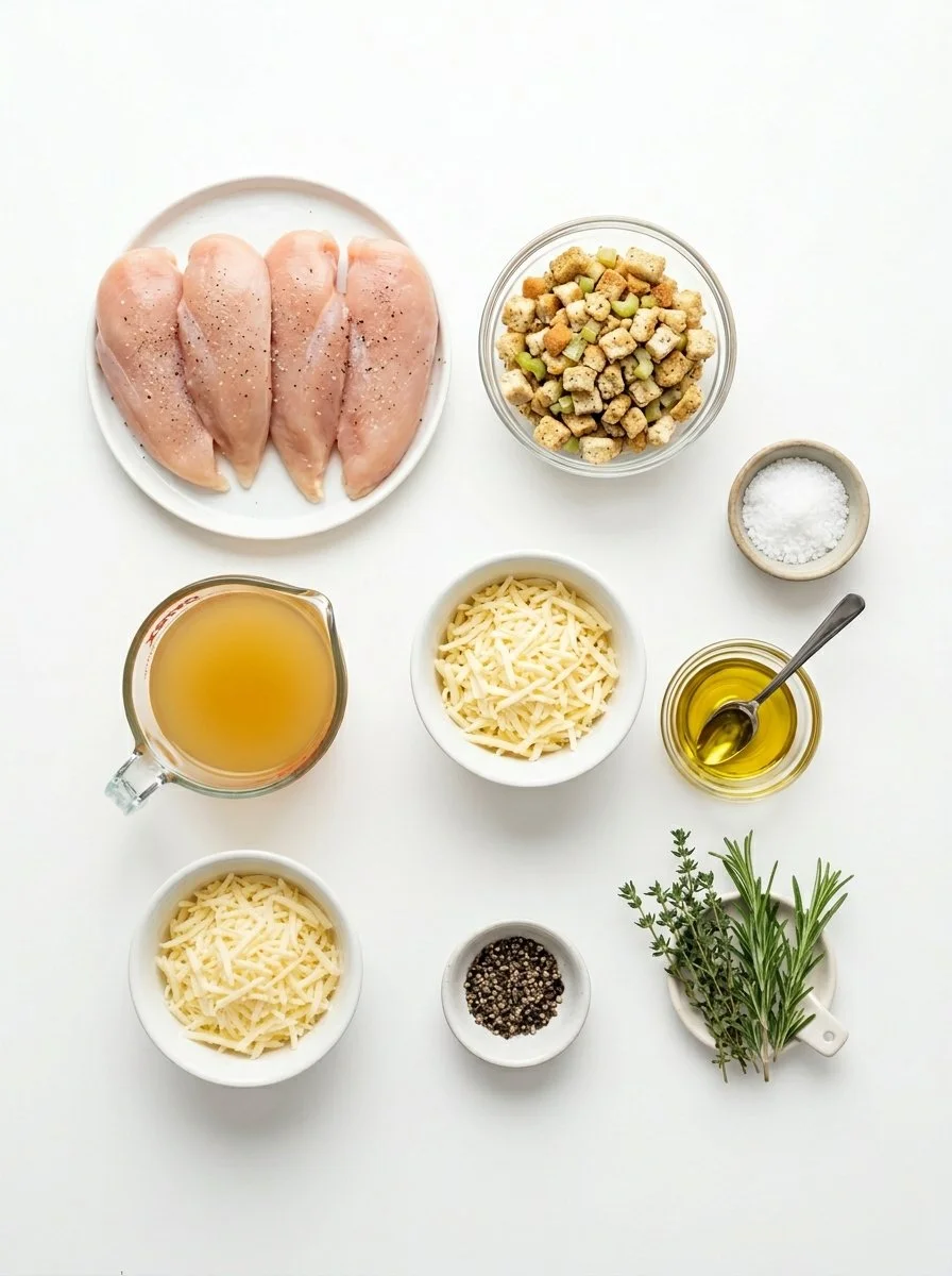 Stuffed Chicken Breasts with Stuffing
