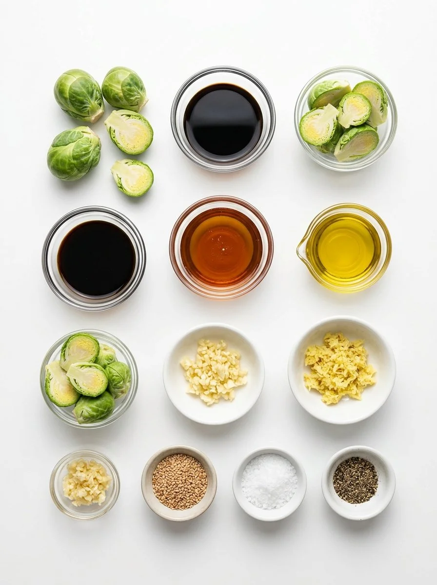 Teriyaki Glazed Brussels Sprouts